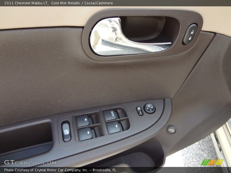Gold Mist Metallic / Cocoa/Cashmere 2011 Chevrolet Malibu LT