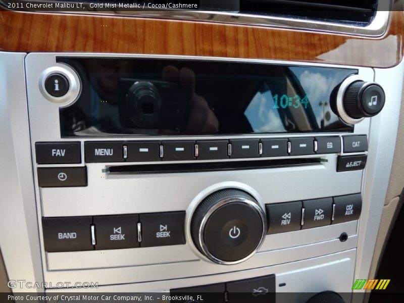 Gold Mist Metallic / Cocoa/Cashmere 2011 Chevrolet Malibu LT