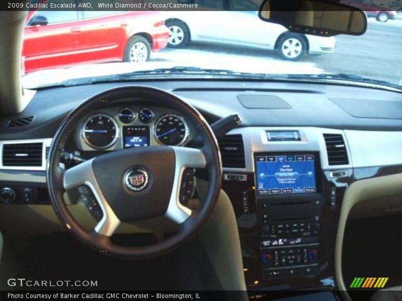 White Diamond / Cocoa/Cashmere 2009 Cadillac Escalade AWD