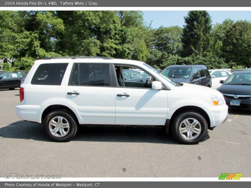 Taffeta White / Gray 2004 Honda Pilot EX-L 4WD