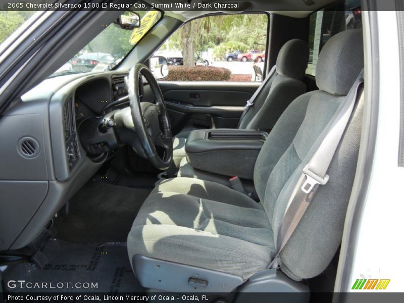 Summit White / Dark Charcoal 2005 Chevrolet Silverado 1500 LS Regular Cab