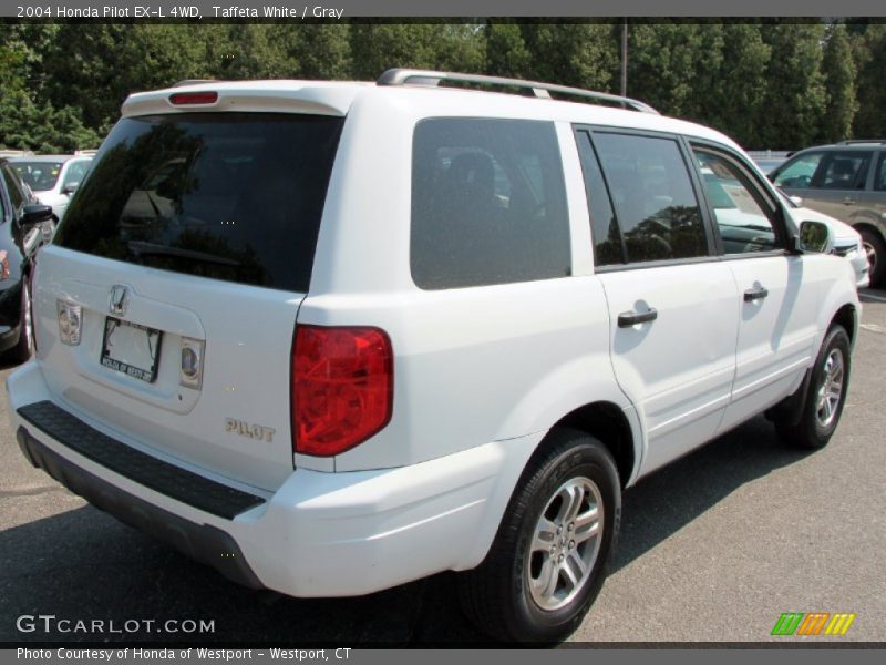 Taffeta White / Gray 2004 Honda Pilot EX-L 4WD