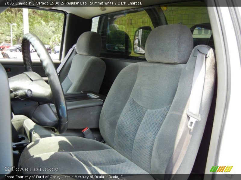 Summit White / Dark Charcoal 2005 Chevrolet Silverado 1500 LS Regular Cab