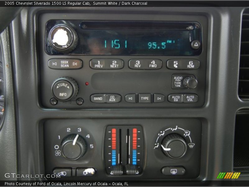 Summit White / Dark Charcoal 2005 Chevrolet Silverado 1500 LS Regular Cab