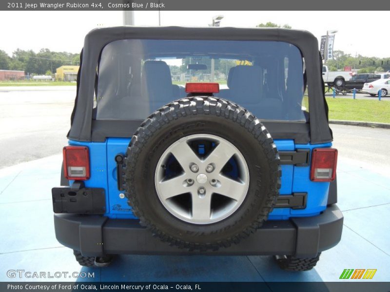 Cosmos Blue / Black 2011 Jeep Wrangler Rubicon 4x4