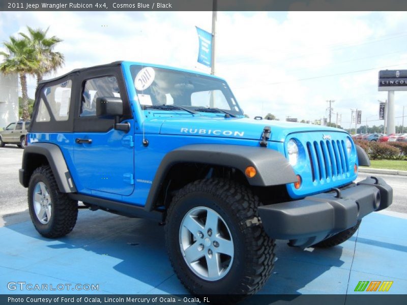 Front 3/4 View of 2011 Wrangler Rubicon 4x4