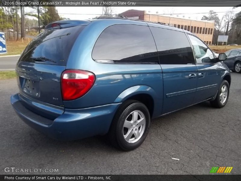 Midnight Blue Pearl / Medium Slate Gray 2006 Dodge Grand Caravan SXT
