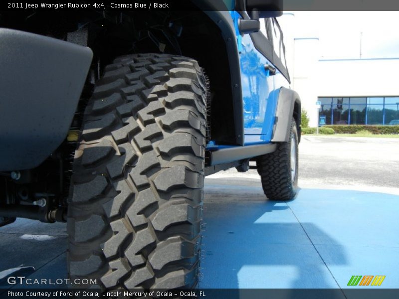 Cosmos Blue / Black 2011 Jeep Wrangler Rubicon 4x4