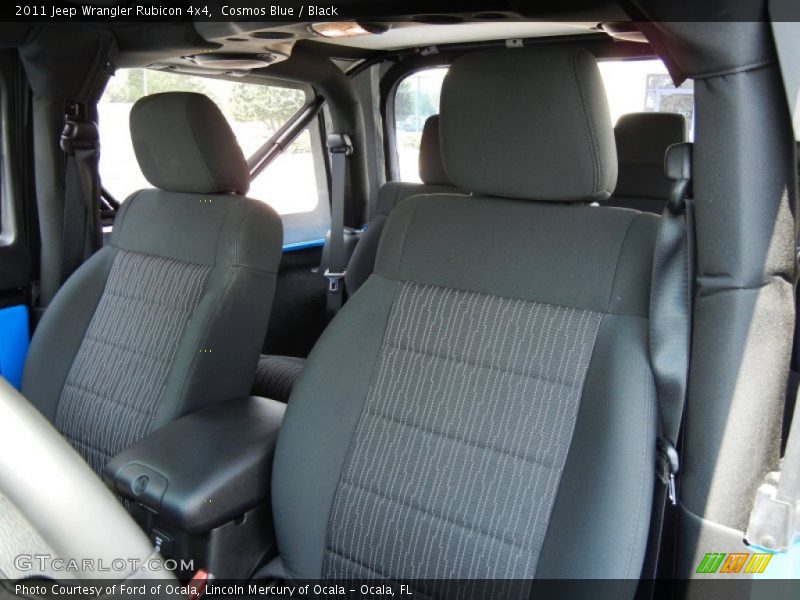 Cosmos Blue / Black 2011 Jeep Wrangler Rubicon 4x4