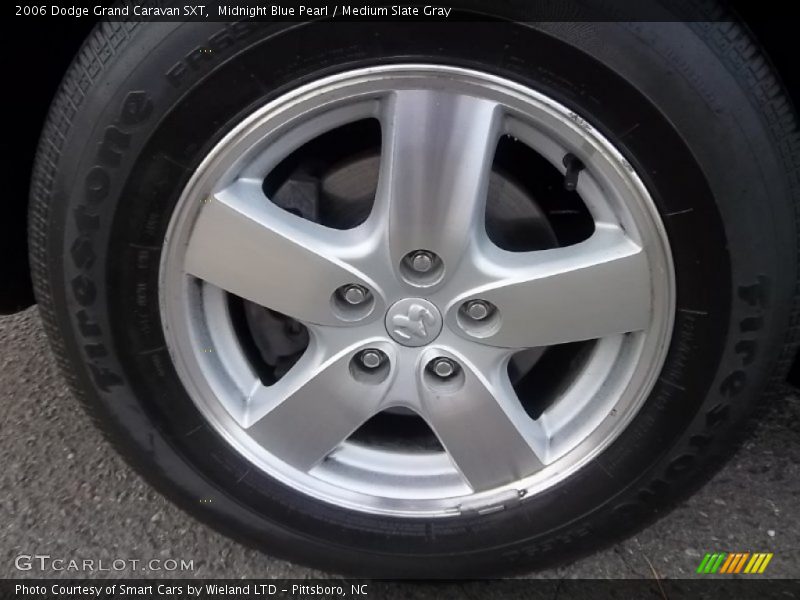 Midnight Blue Pearl / Medium Slate Gray 2006 Dodge Grand Caravan SXT
