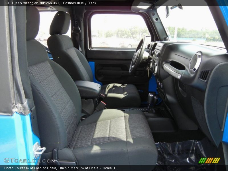 Cosmos Blue / Black 2011 Jeep Wrangler Rubicon 4x4