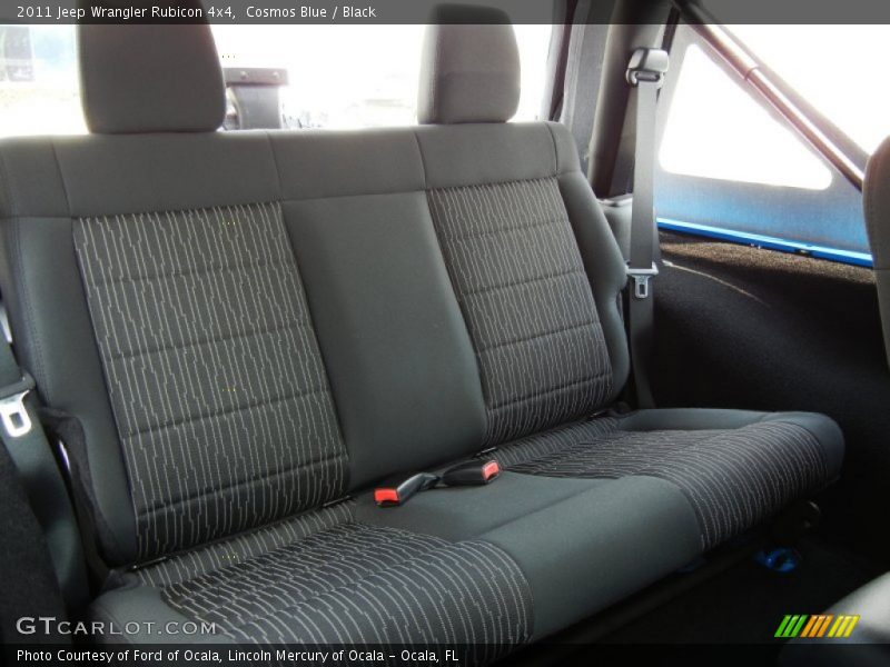 Cosmos Blue / Black 2011 Jeep Wrangler Rubicon 4x4