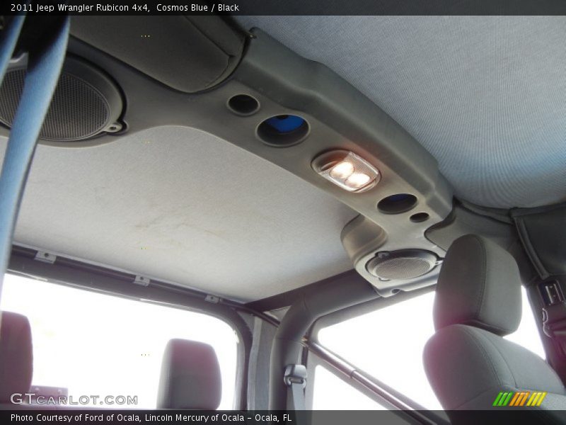 Cosmos Blue / Black 2011 Jeep Wrangler Rubicon 4x4