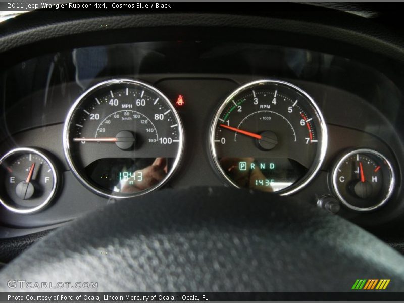  2011 Wrangler Rubicon 4x4 Rubicon 4x4 Gauges