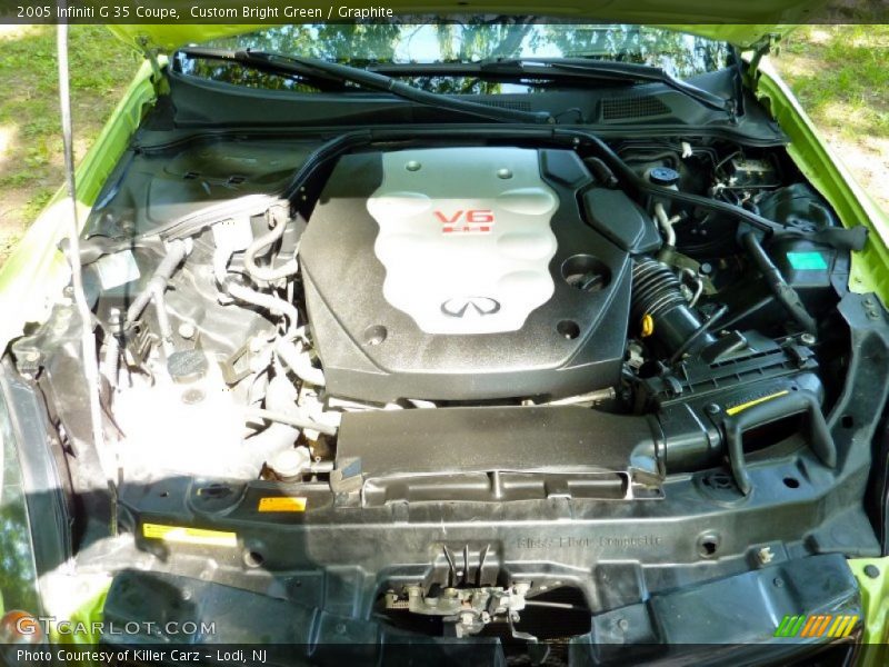 Custom Bright Green / Graphite 2005 Infiniti G 35 Coupe