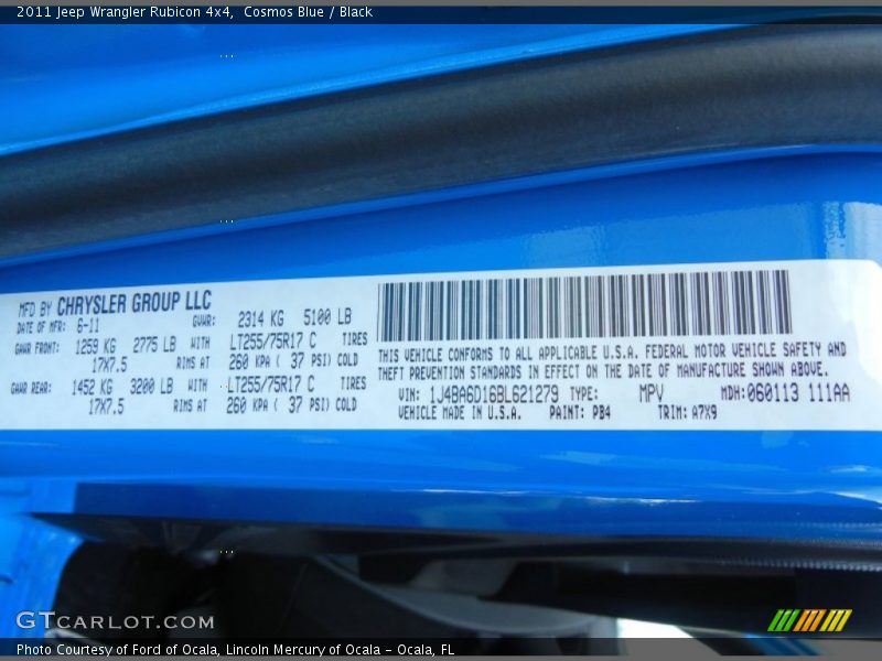 PB4 - 2011 Jeep Wrangler Rubicon 4x4