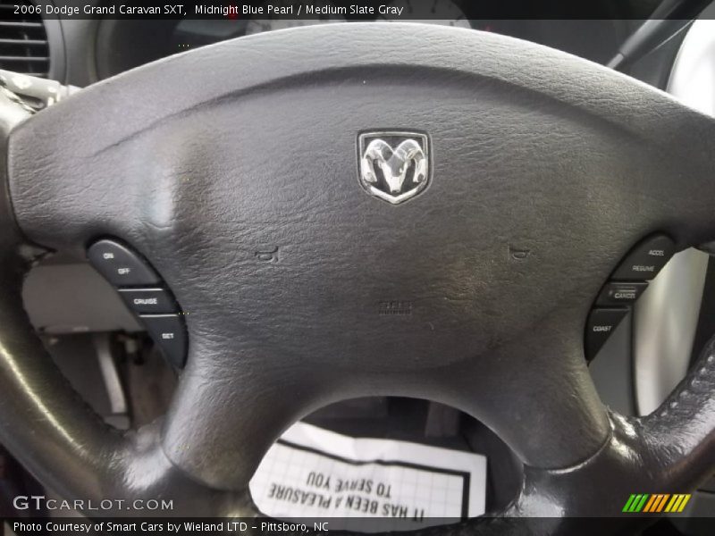 Midnight Blue Pearl / Medium Slate Gray 2006 Dodge Grand Caravan SXT