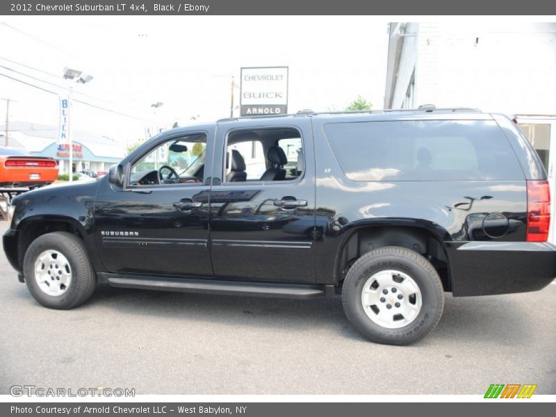 Black / Ebony 2012 Chevrolet Suburban LT 4x4