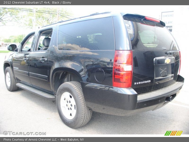 Black / Ebony 2012 Chevrolet Suburban LT 4x4