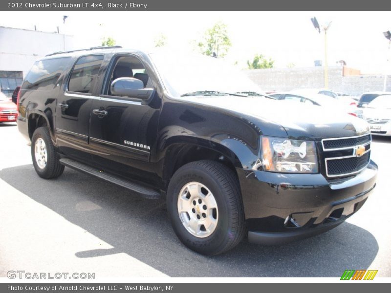 Black / Ebony 2012 Chevrolet Suburban LT 4x4