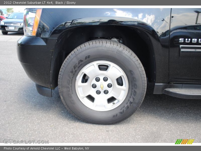 Black / Ebony 2012 Chevrolet Suburban LT 4x4