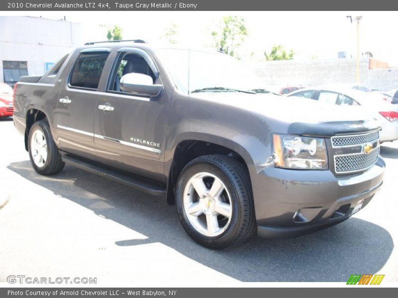 Taupe Gray Metallic / Ebony 2010 Chevrolet Avalanche LTZ 4x4