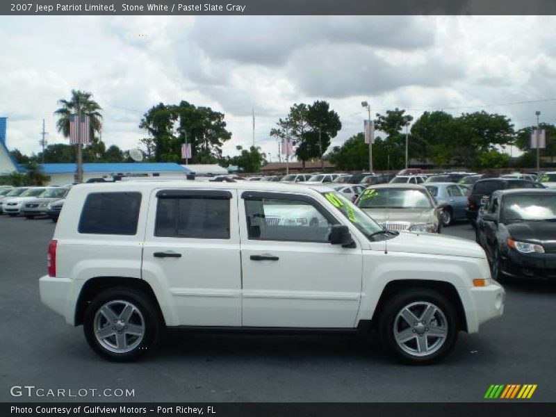 Stone White / Pastel Slate Gray 2007 Jeep Patriot Limited