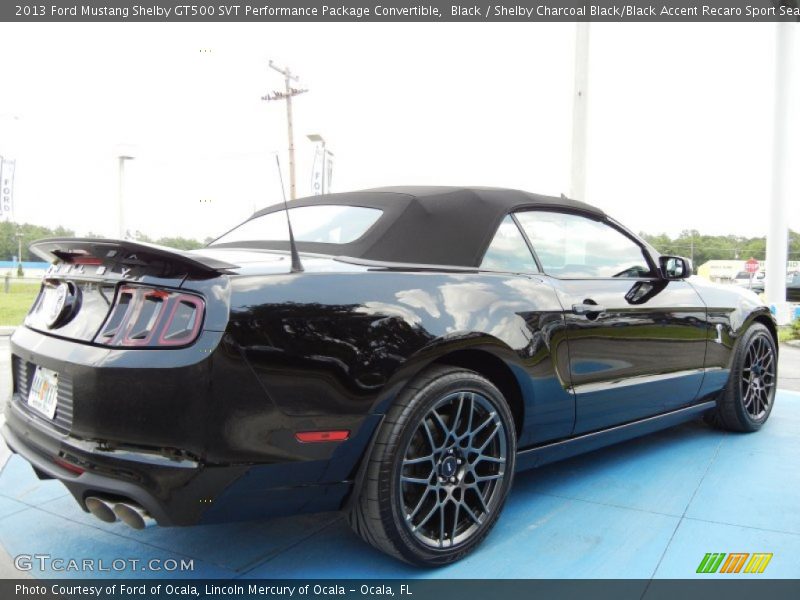  2013 Mustang Shelby GT500 SVT Performance Package Convertible Black