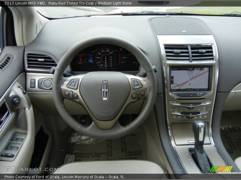 Dashboard of 2013 MKX FWD