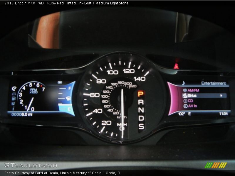  2013 MKX FWD FWD Gauges
