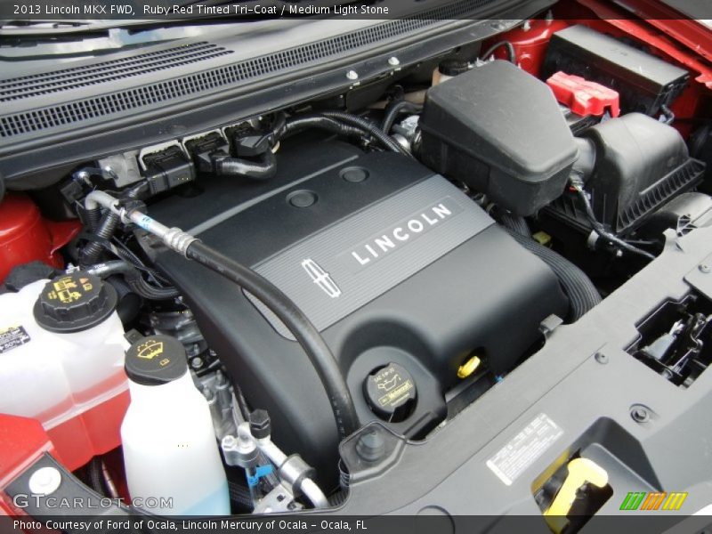  2013 MKX FWD Engine - 3.7 Liter DOHC 24-Valve Ti-VCT V6