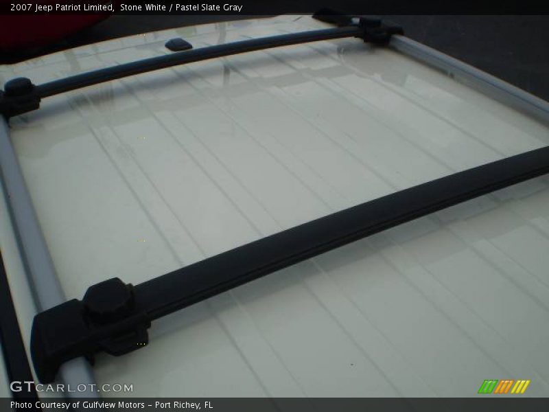 Stone White / Pastel Slate Gray 2007 Jeep Patriot Limited