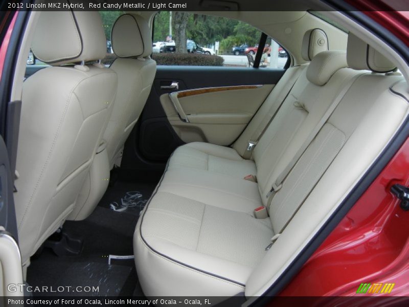 Rear Seat of 2012 MKZ Hybrid