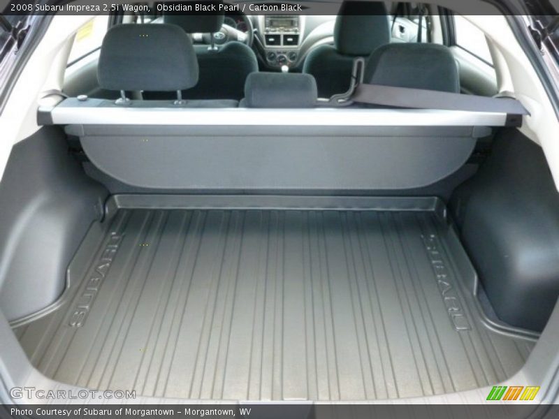 Obsidian Black Pearl / Carbon Black 2008 Subaru Impreza 2.5i Wagon