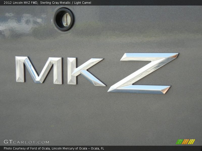 Sterling Gray Metallic / Light Camel 2012 Lincoln MKZ FWD