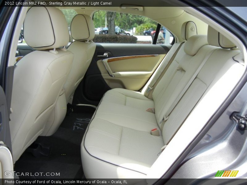 Sterling Gray Metallic / Light Camel 2012 Lincoln MKZ FWD