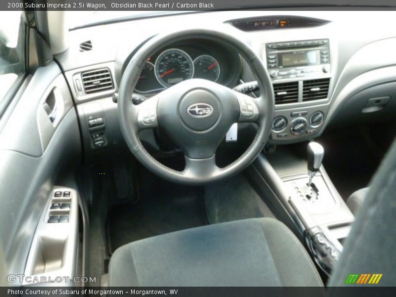Obsidian Black Pearl / Carbon Black 2008 Subaru Impreza 2.5i Wagon