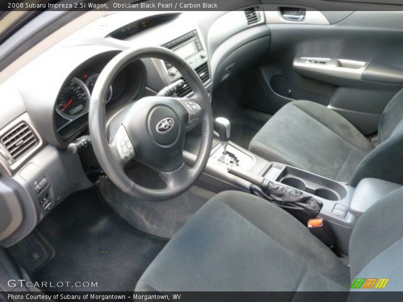 Obsidian Black Pearl / Carbon Black 2008 Subaru Impreza 2.5i Wagon