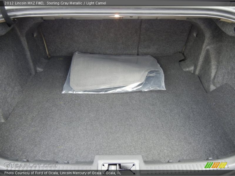 Sterling Gray Metallic / Light Camel 2012 Lincoln MKZ FWD
