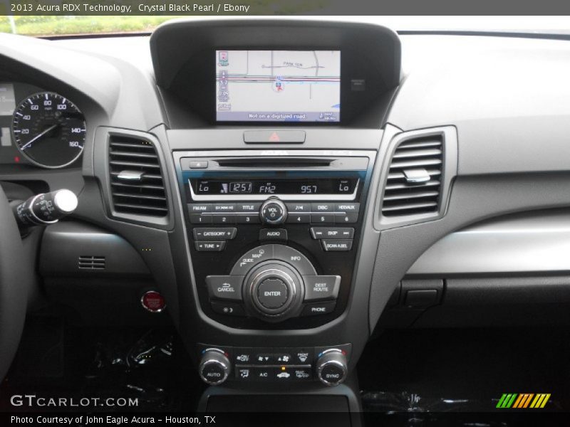 Controls of 2013 RDX Technology