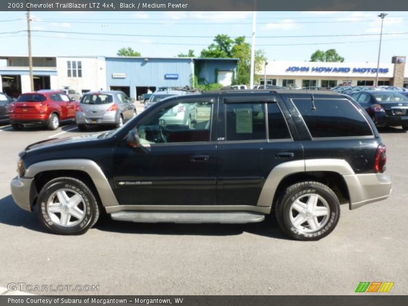 Black / Medium Pewter 2003 Chevrolet TrailBlazer LTZ 4x4