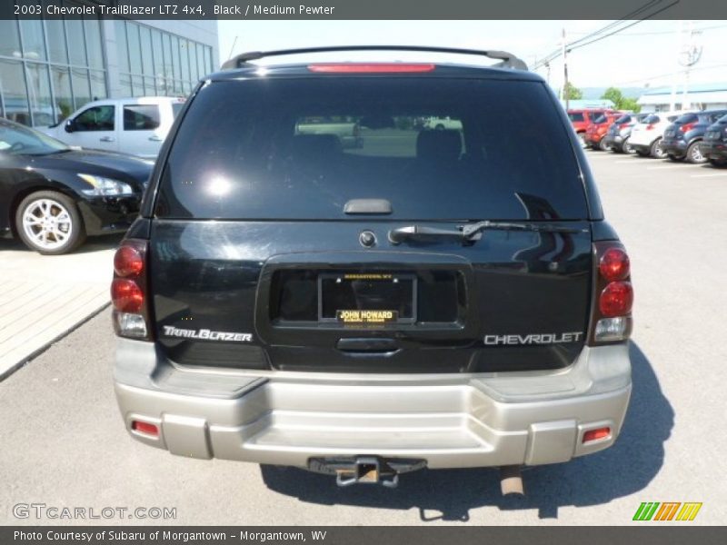Black / Medium Pewter 2003 Chevrolet TrailBlazer LTZ 4x4