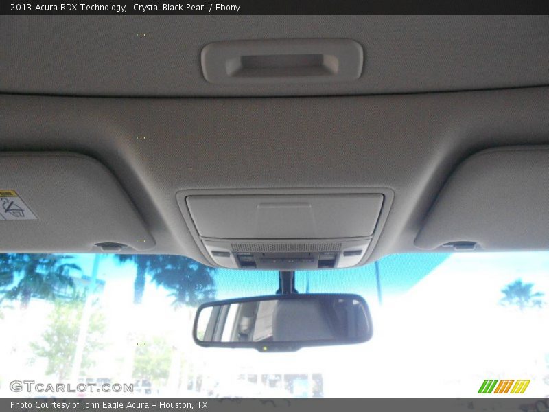 Crystal Black Pearl / Ebony 2013 Acura RDX Technology