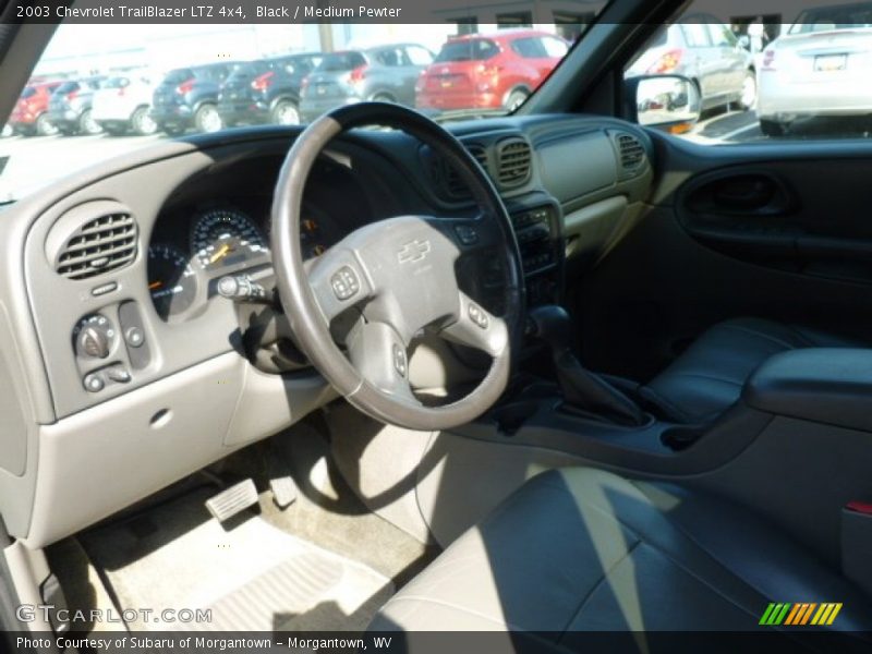 Black / Medium Pewter 2003 Chevrolet TrailBlazer LTZ 4x4