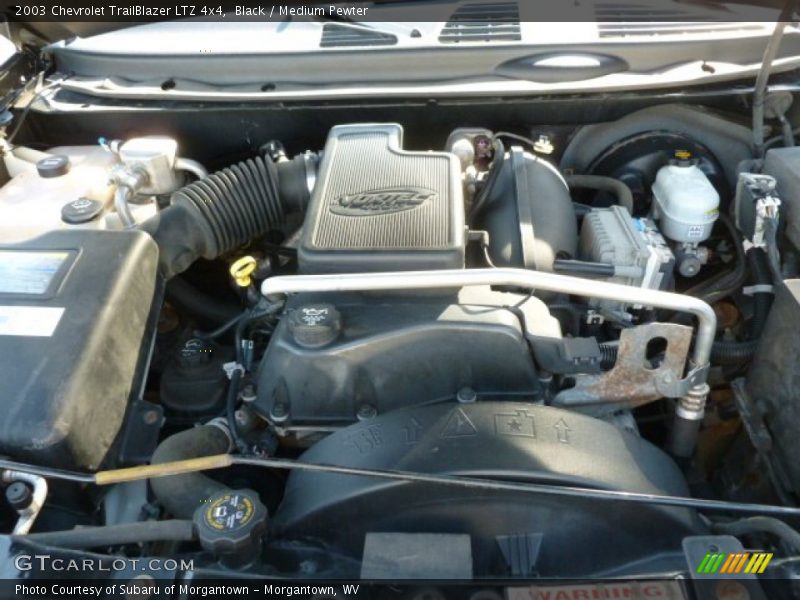 Black / Medium Pewter 2003 Chevrolet TrailBlazer LTZ 4x4