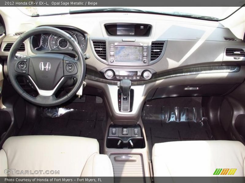 Dashboard of 2012 CR-V EX-L