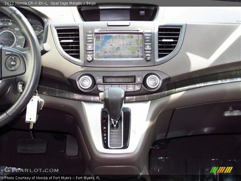 Controls of 2012 CR-V EX-L