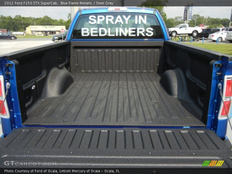 Blue Flame Metallic / Steel Gray 2012 Ford F150 STX SuperCab