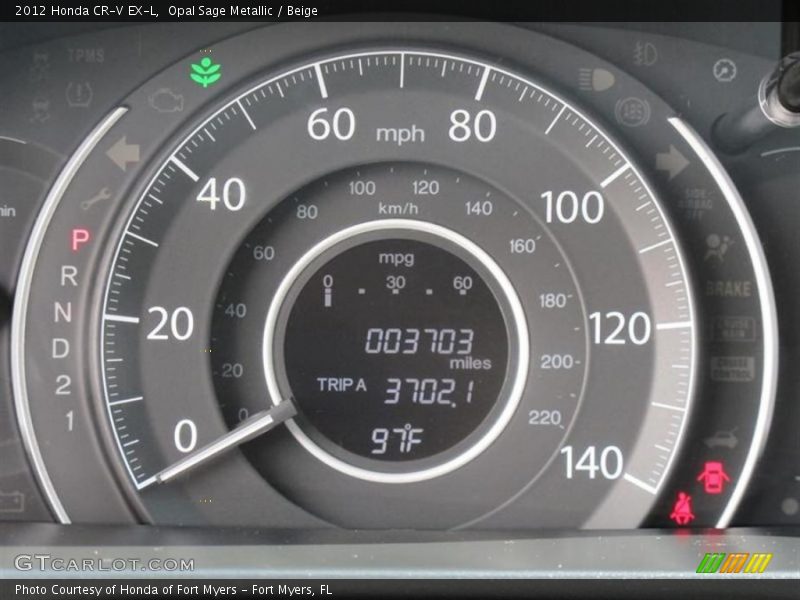  2012 CR-V EX-L EX-L Gauges
