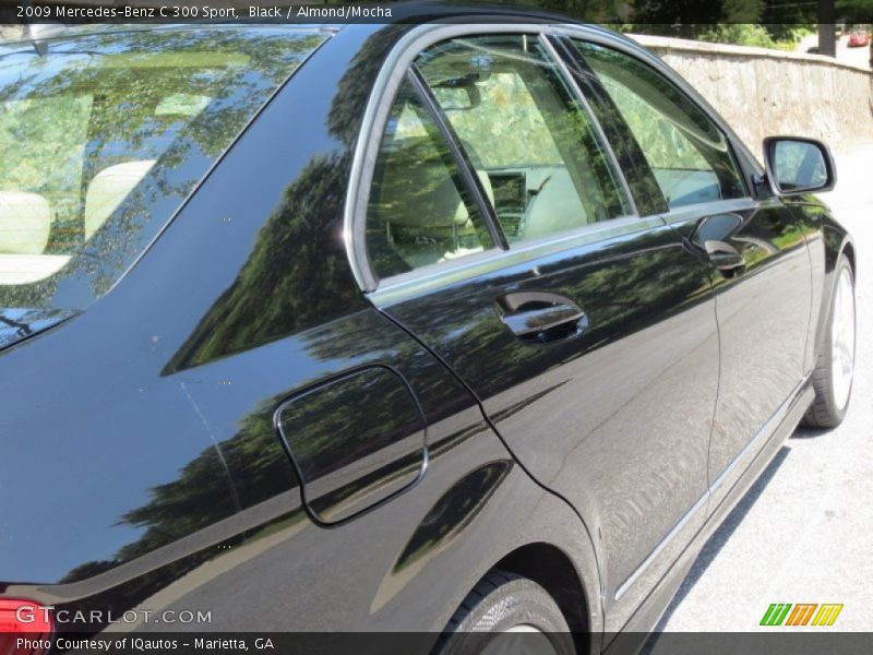 Black / Almond/Mocha 2009 Mercedes-Benz C 300 Sport